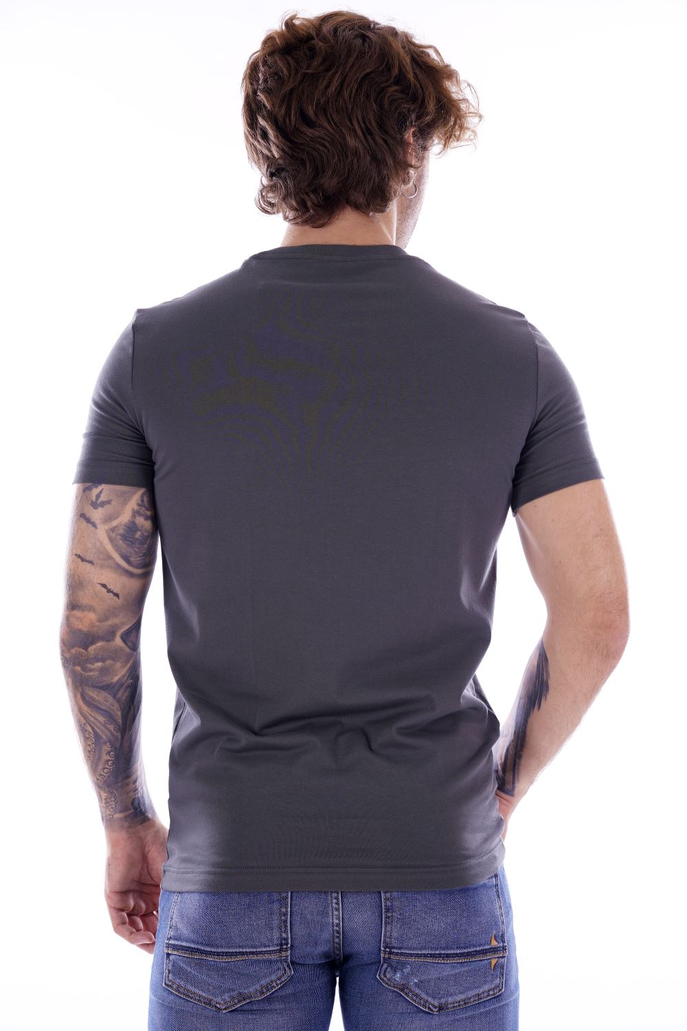 Dsquared2 T-shirt Grigia Da Uomo