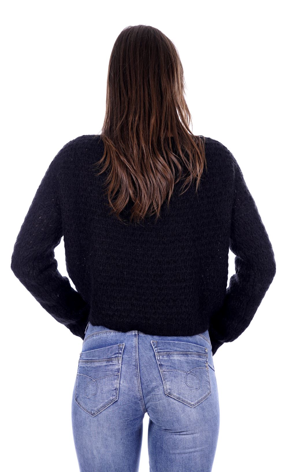 Hanny Deep Maglione Nero Da Donna