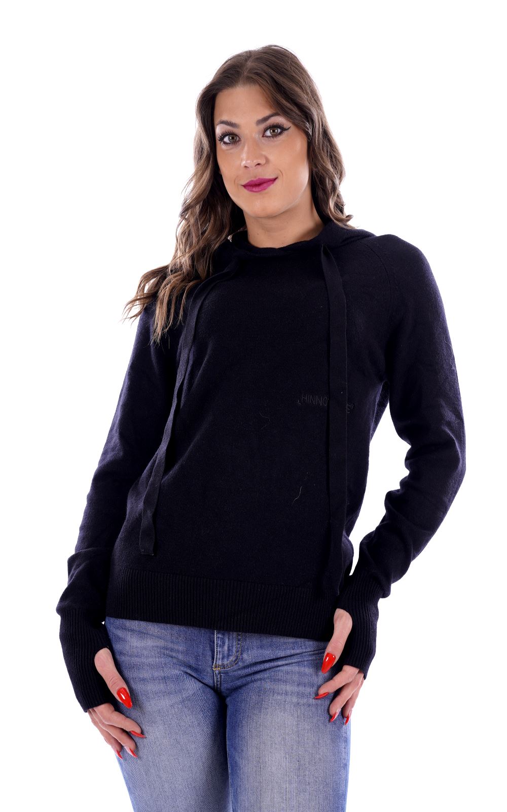 Hinnominate Maglia Nera Da Donna