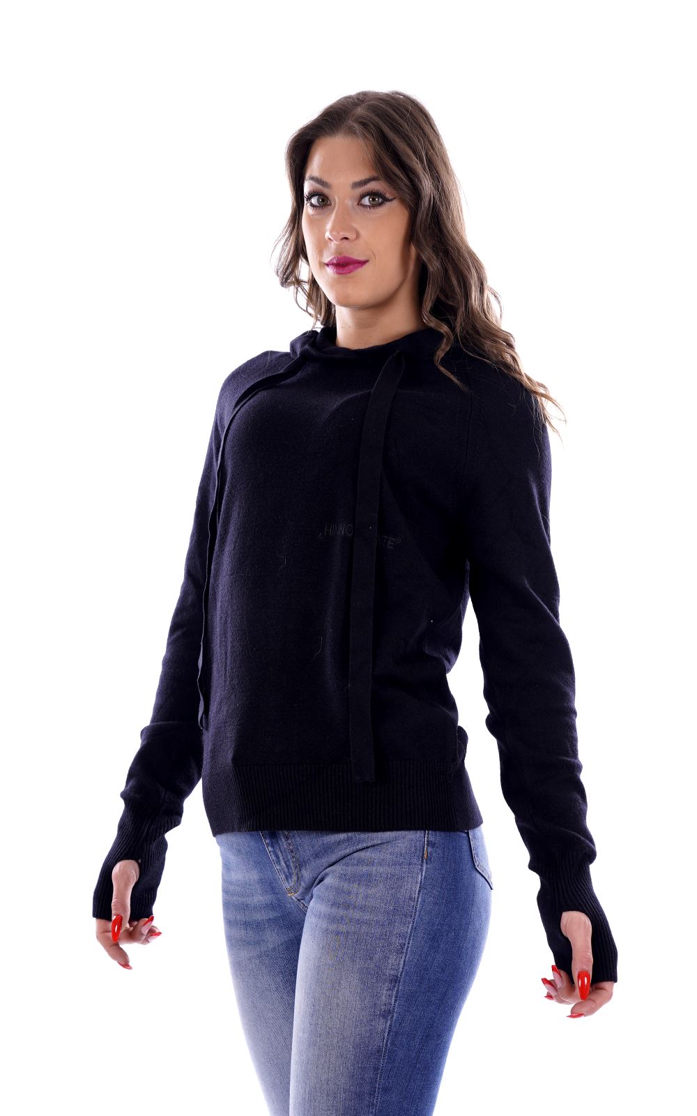 Hinnominate Maglia Nera Da Donna