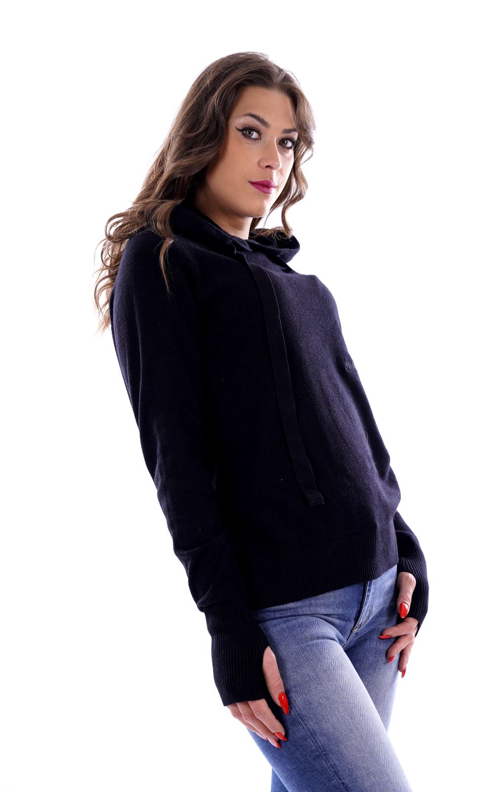 Hinnominate Maglia Nera Da Donna