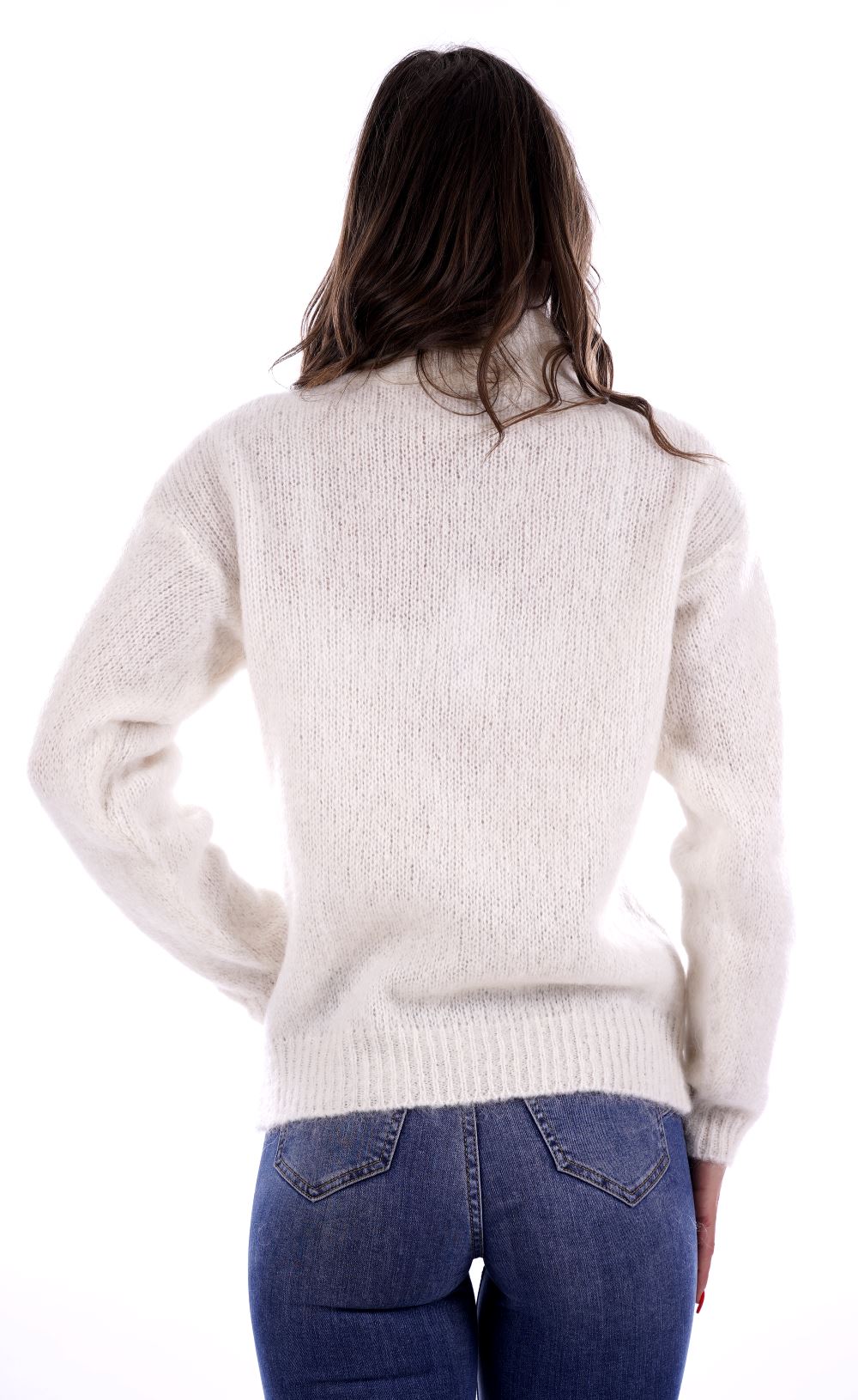 Hinnominate Maglione Bianco Da Donna