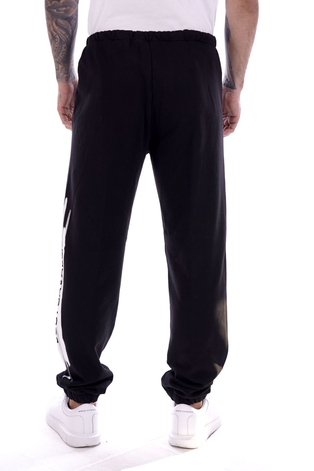 Cavalli Pantalone Nero Da Uomo
