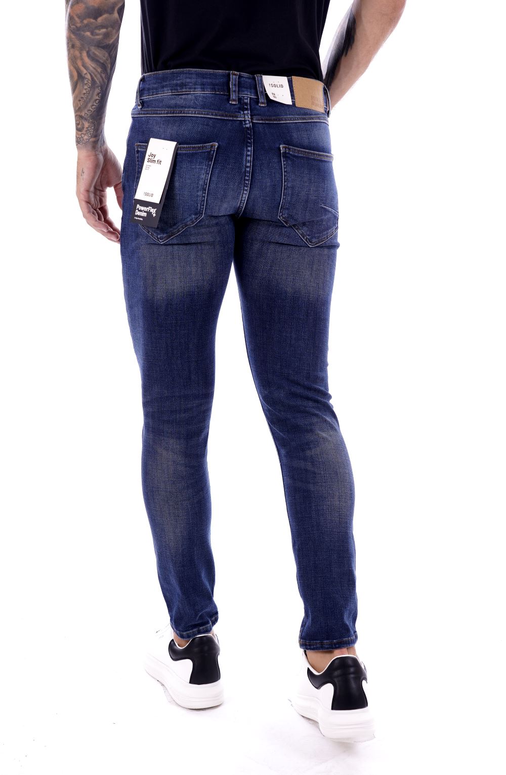 Solid Pantalone Jeans Da Uomo