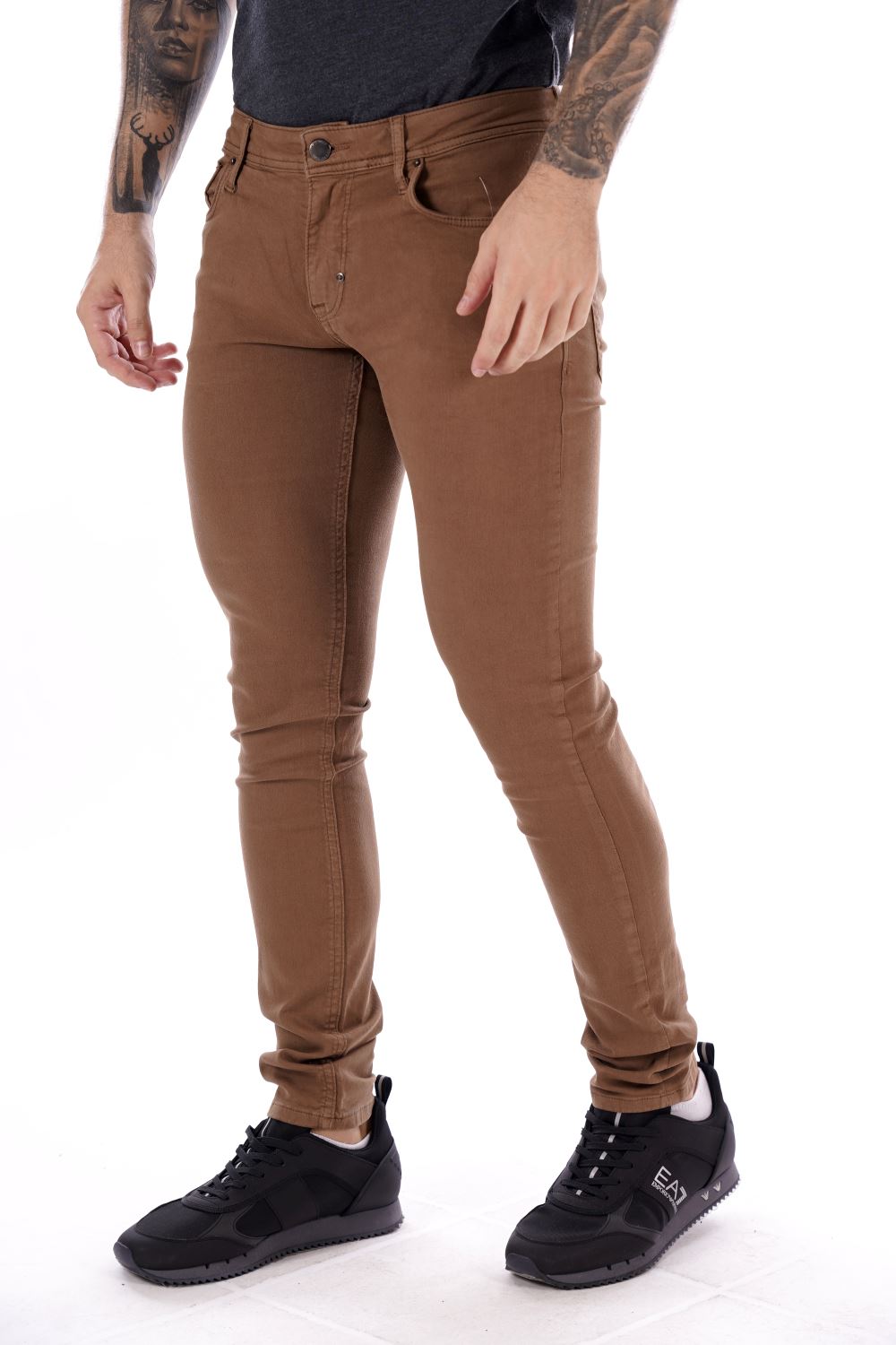 Antony Morato Pantalone Marrone da Uomo