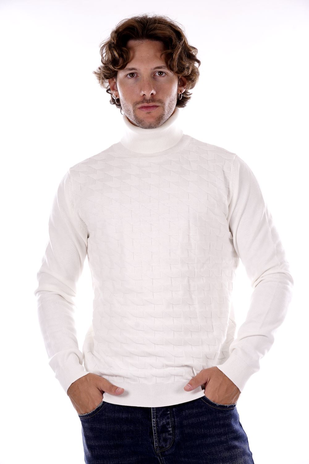 Antony Morato Maglione Bianco Da Uomo