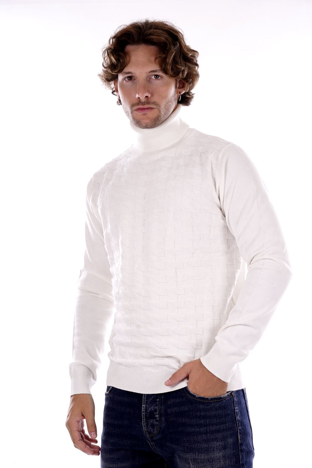 Antony Morato Maglione Bianco Da Uomo