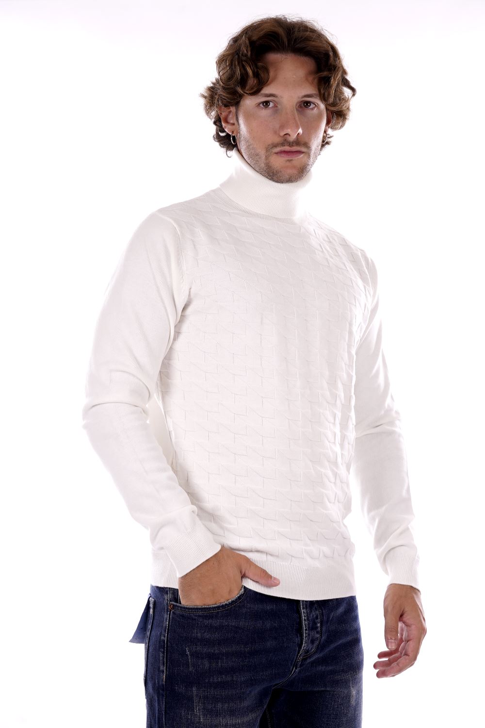Antony Morato Maglione Bianco Da Uomo