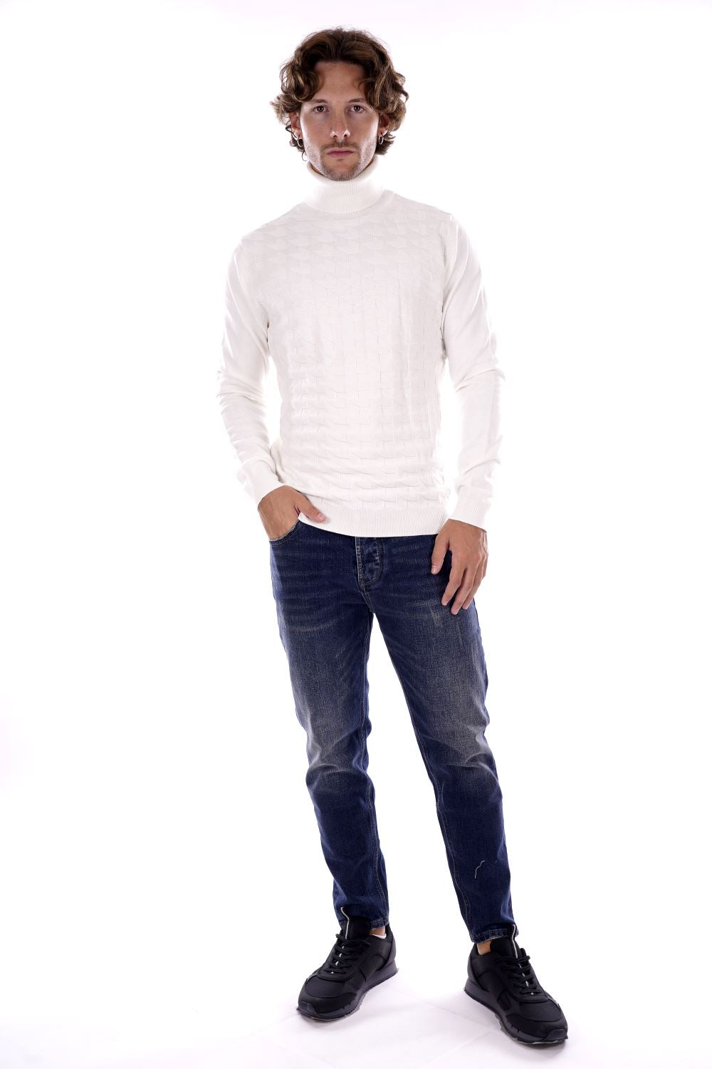 Antony Morato Maglione Bianco Da Uomo