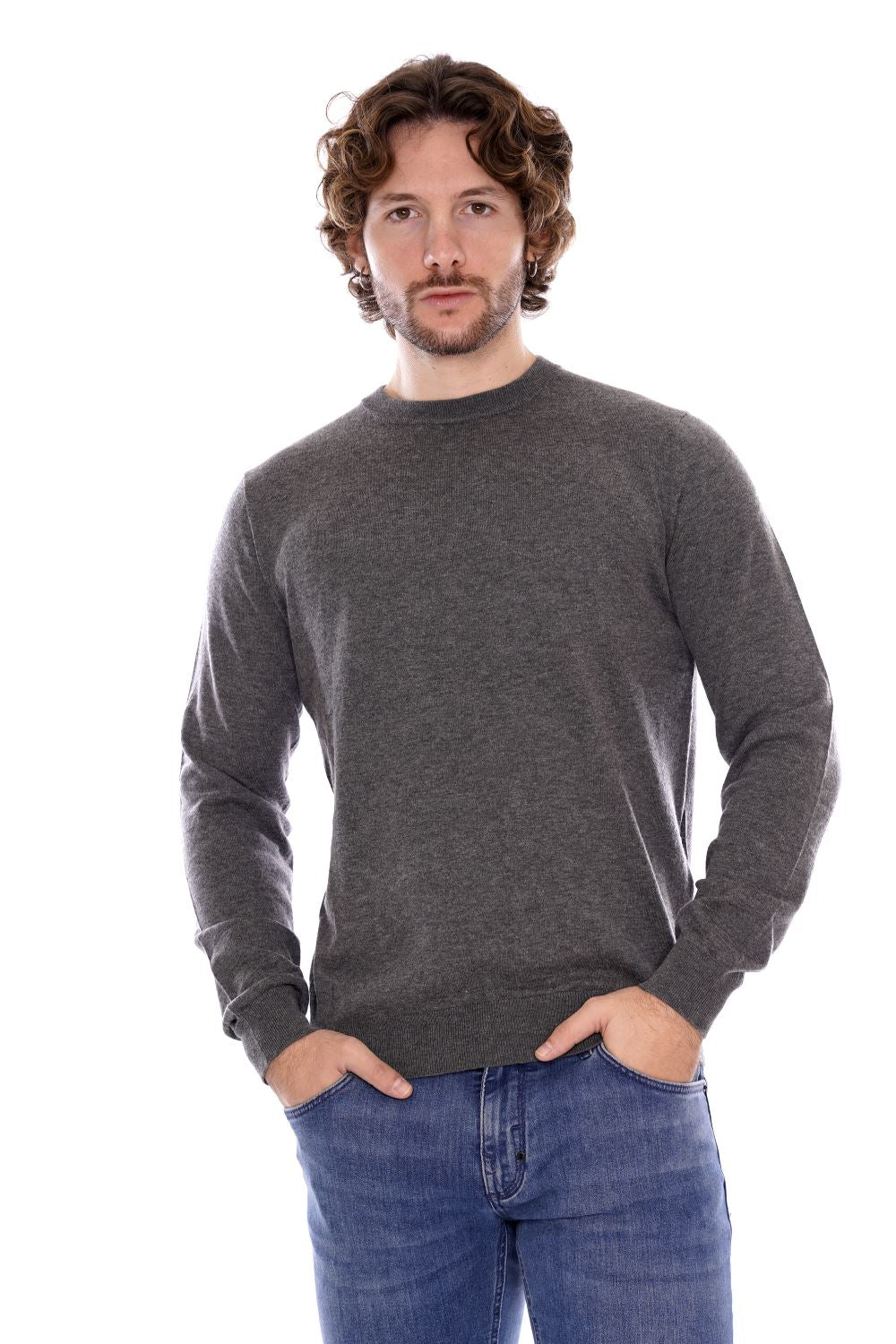 Antony Morato Maglione Grigio Da Uomo
