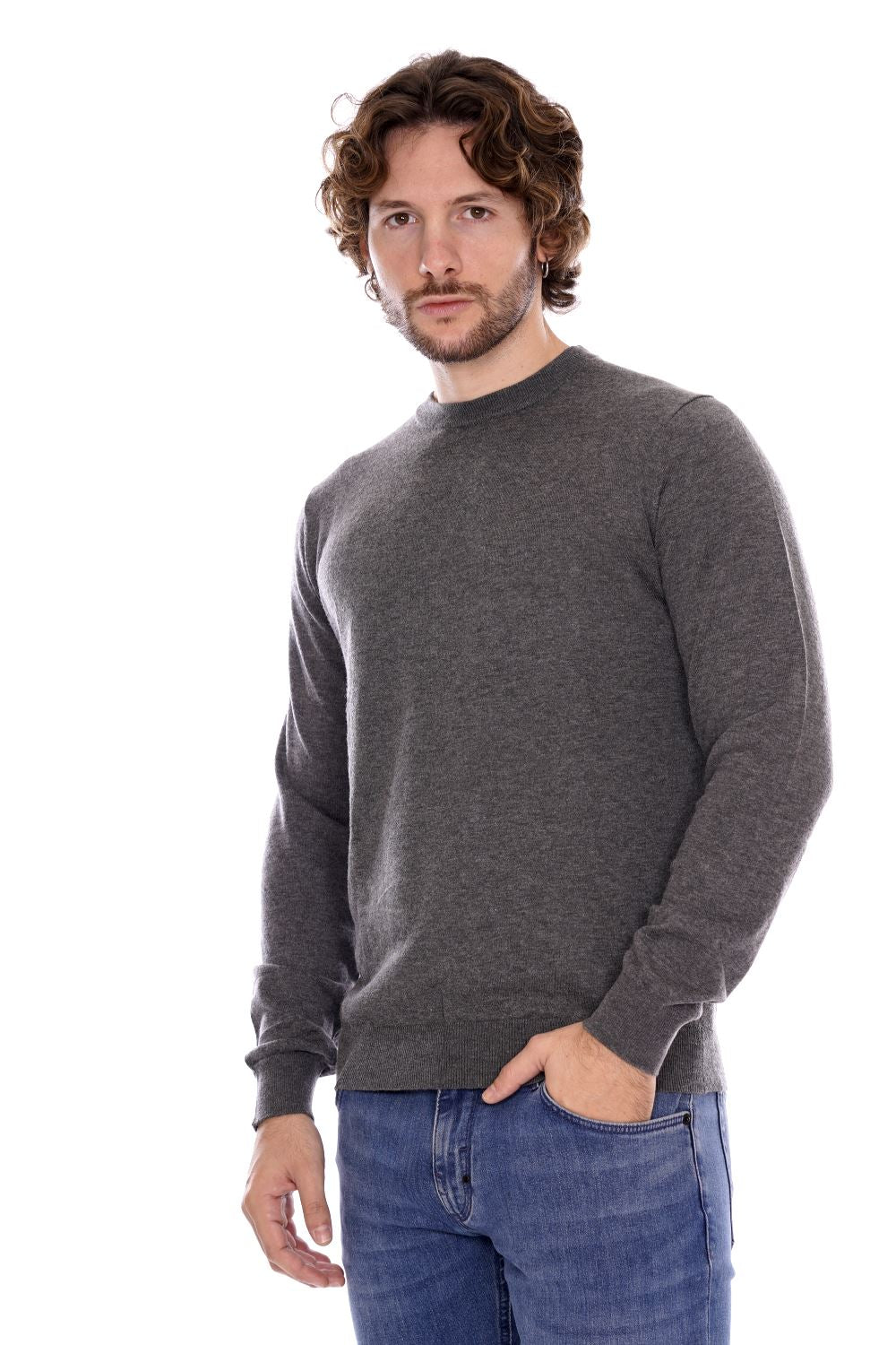 Antony Morato Maglione Grigio Da Uomo
