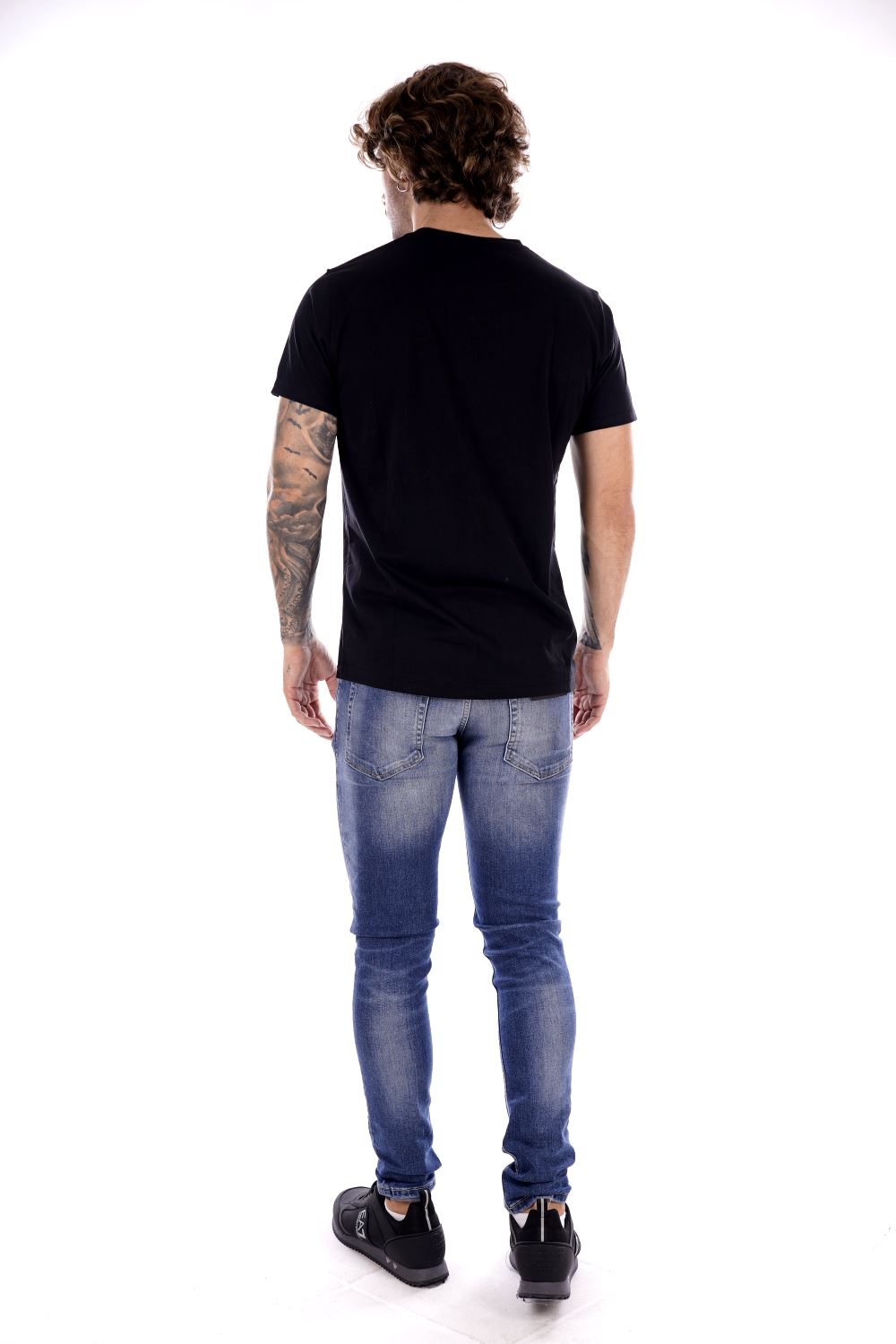But Not T-shirt Nera Da Uomo