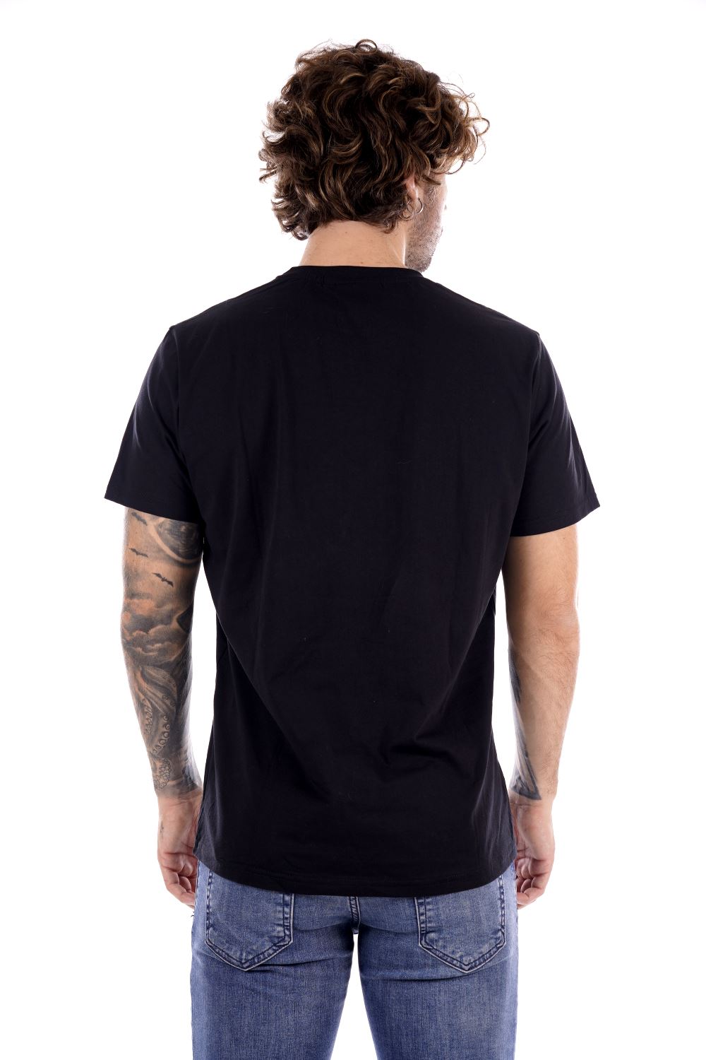 But Not T-shirt Nera Da Uomo