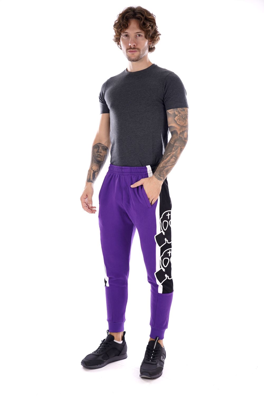 But Not Pantalone Viola Da Uomo