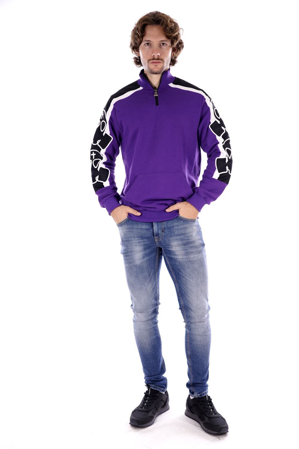 But Not Felpa Viola Da Uomo