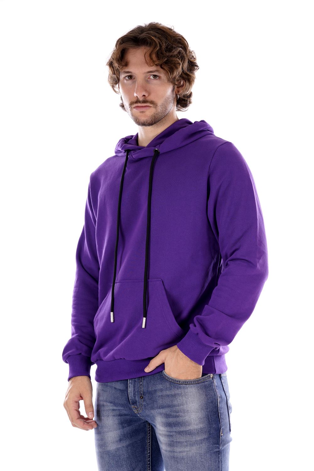 But Not Felpa Viola Da Uomo