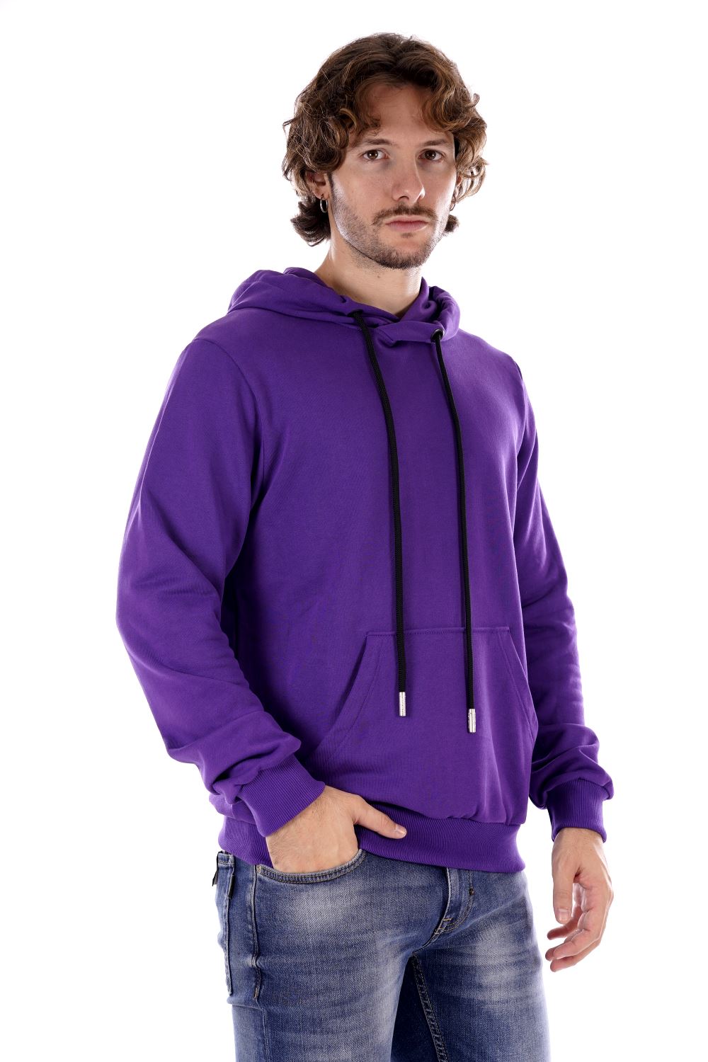 But Not Felpa Viola Da Uomo