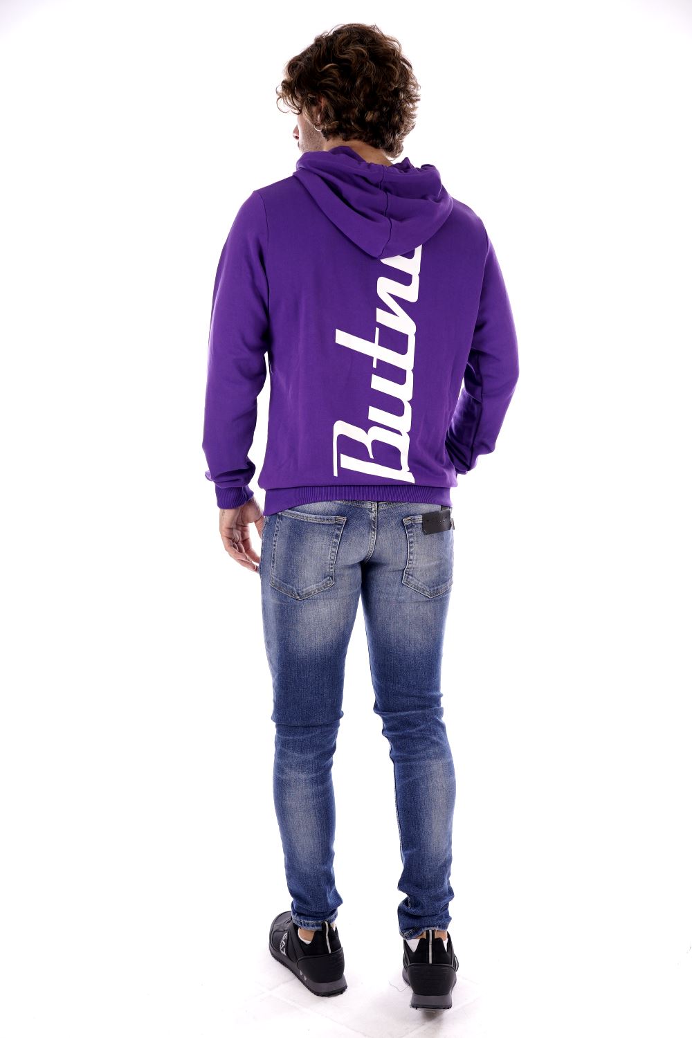 But Not Felpa Viola Da Uomo