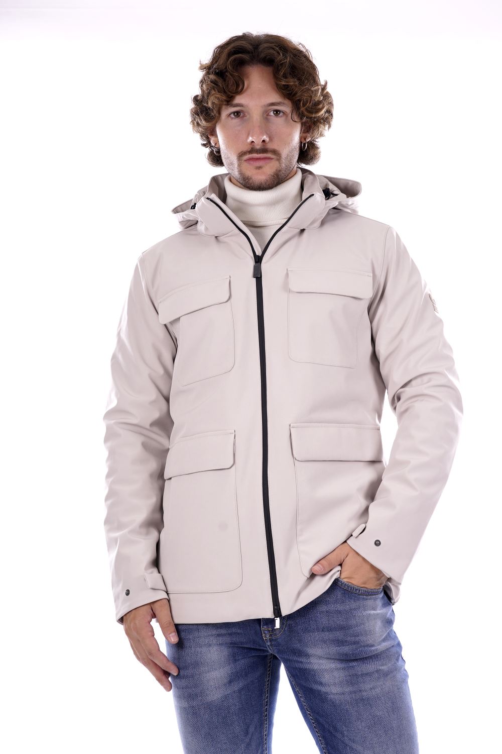 Ciesse Giubbotto Bianco Da Uomo