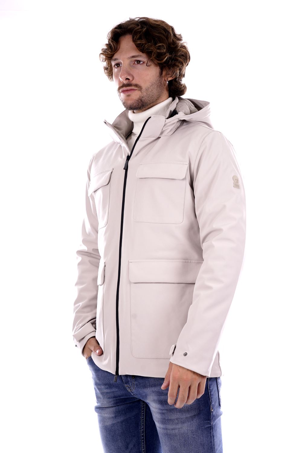 Ciesse Giubbotto Bianco Da Uomo