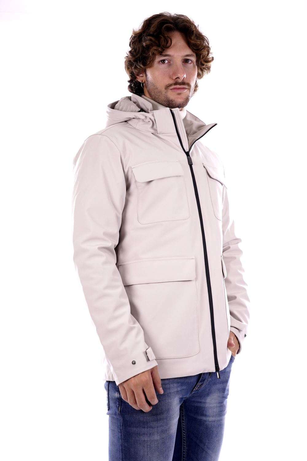 Ciesse Giubbotto Bianco Da Uomo