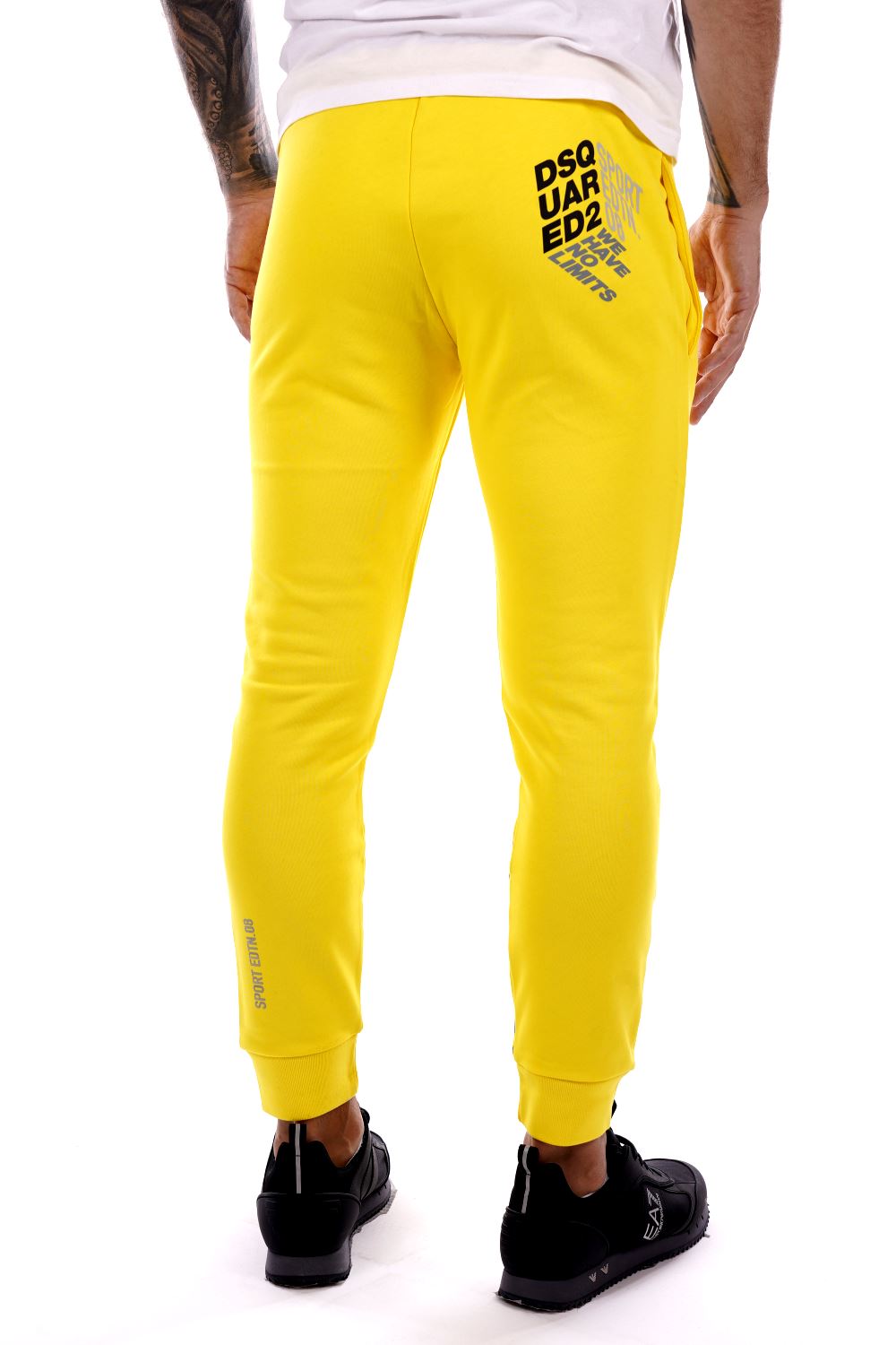 Dsquared2 Pantalone Giallo Da Ragazzo