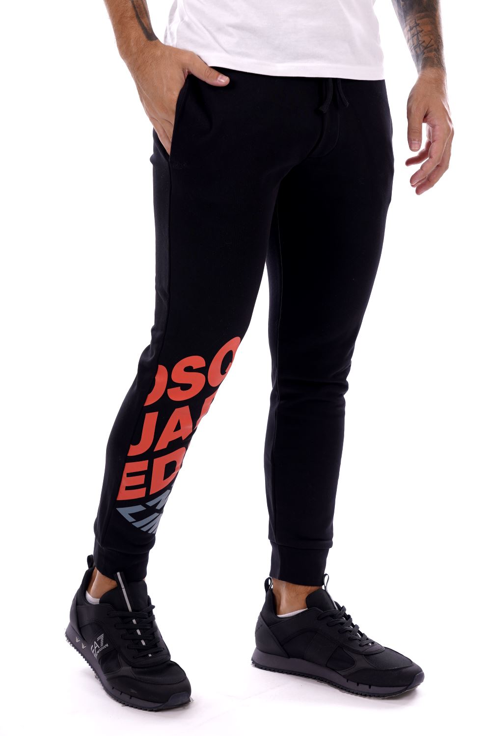 Dsquared2 Pantalone Nero Da Ragazzo