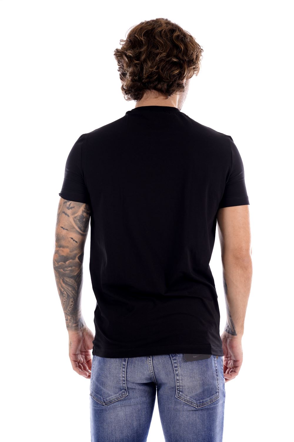 Dsquared2 T-Shirt Nera Da Uomo