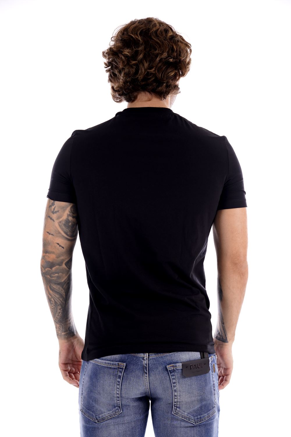 Dsquared2 T-Shirt Nera Da Uomo