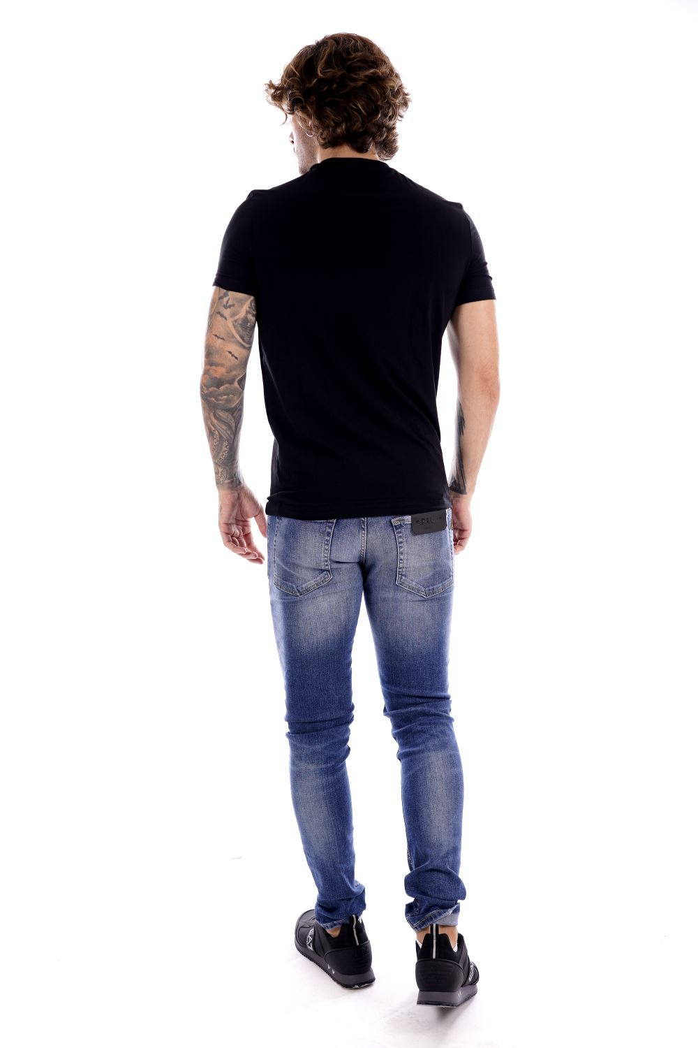 Dsquared2 T-Shirt Nera Da Uomo
