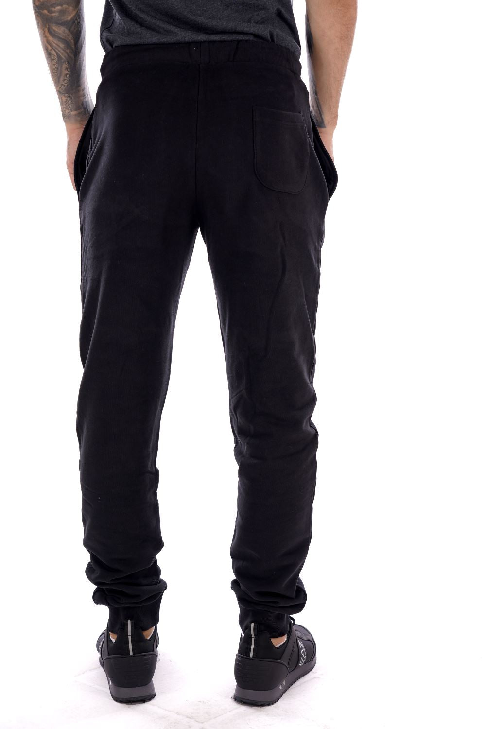 La Martina Pantalone Nero Da Uomo