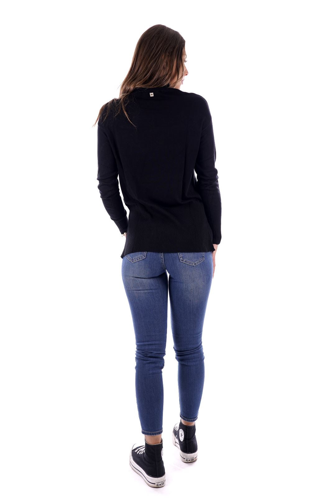 Mark Uo Maglione Nero Da Donna