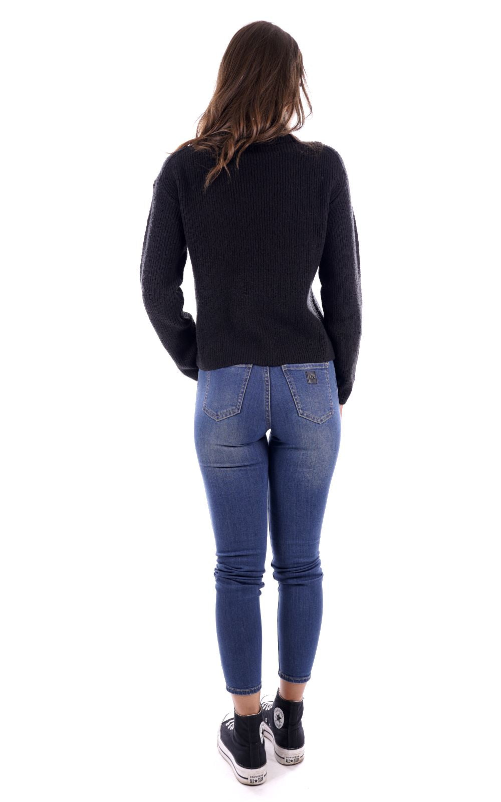 Mark Up Maglione Nero Da Donna