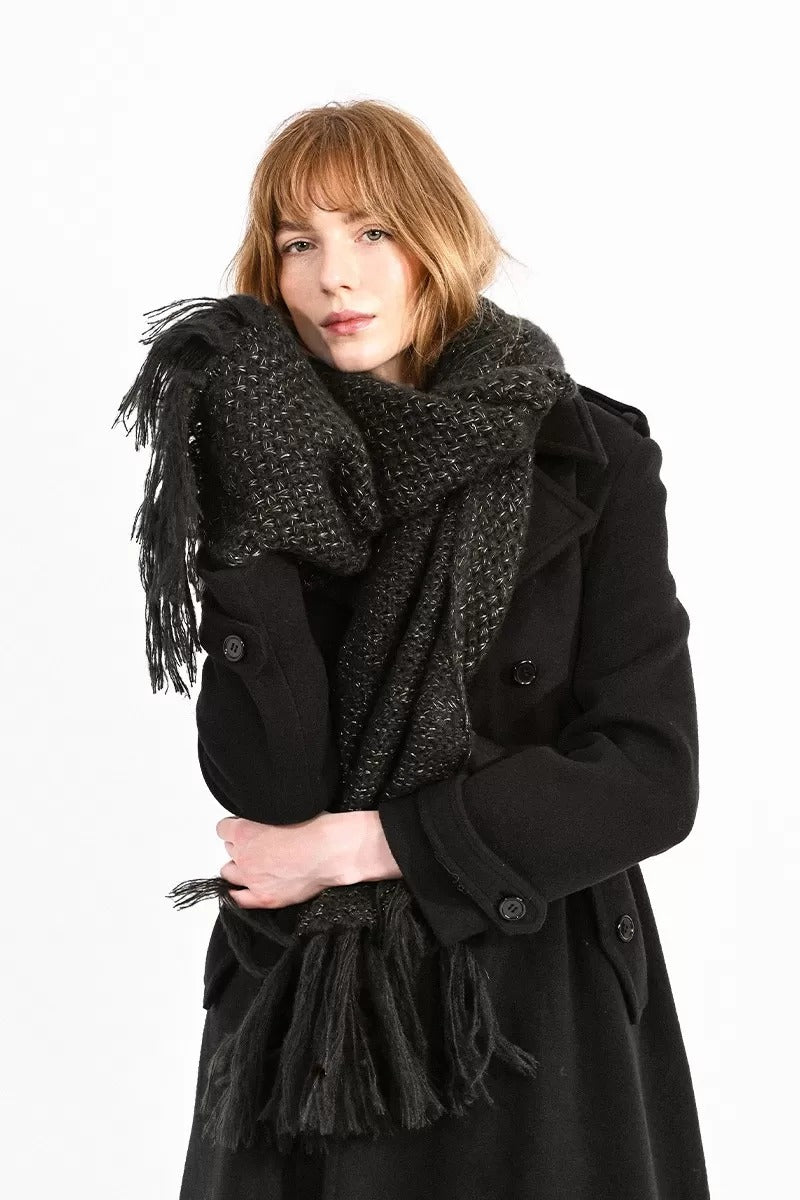 Molly Bracken Sciarpa Nera Da Donna