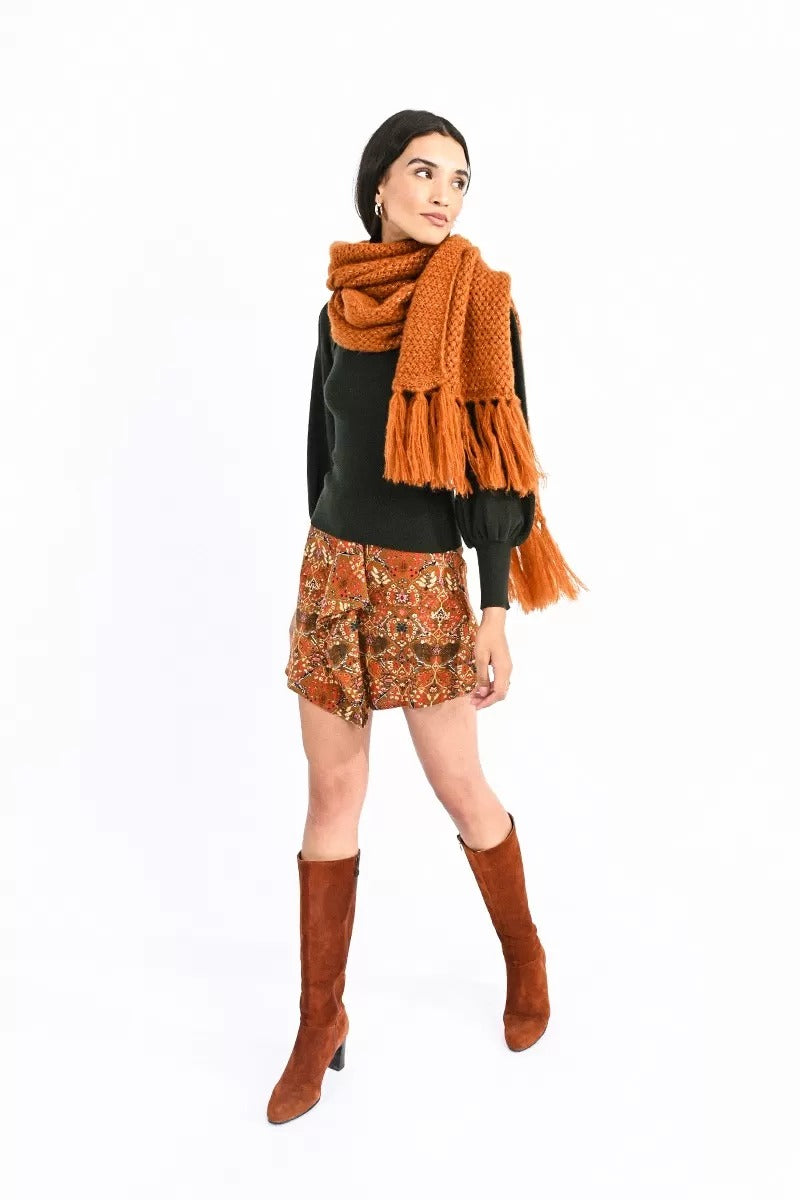 Molly Bracken Sciarpa Marrone Da Donna