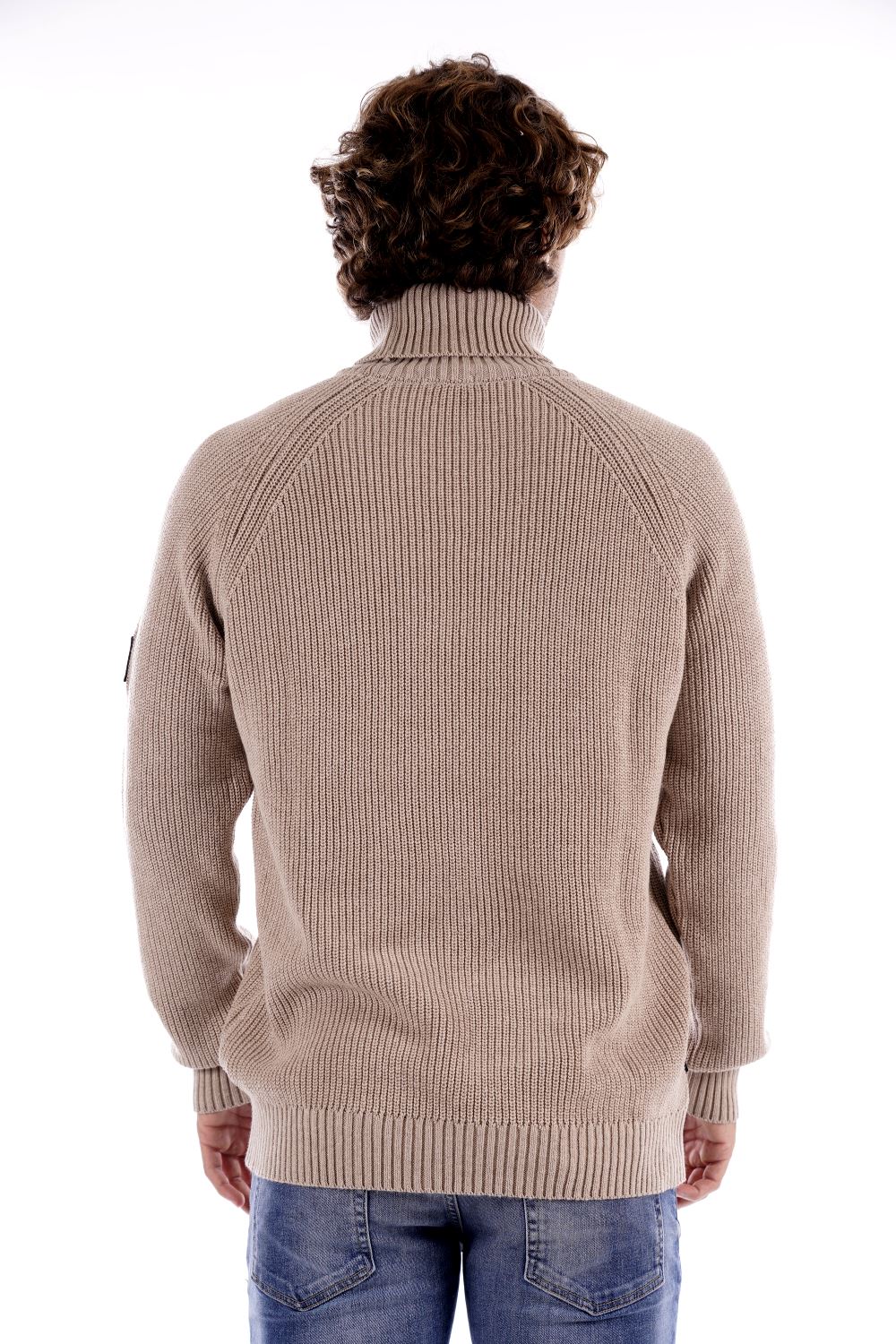Suns Maglione Beige Da Uomo