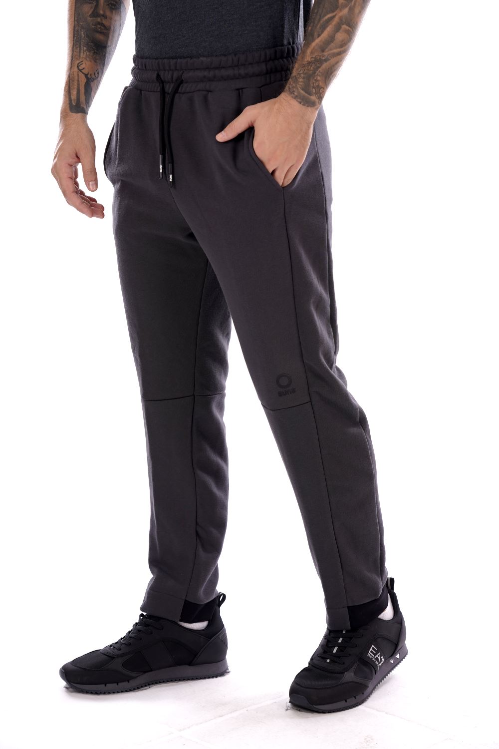 Suns Pantalone Grigio Da Uomo