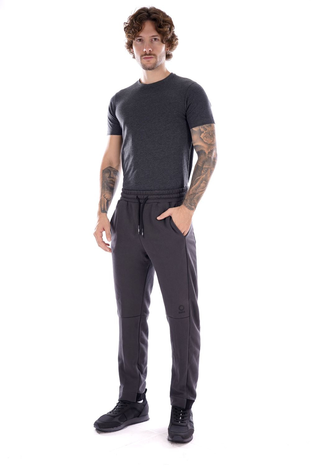 Suns Pantalone Grigio Da Uomo