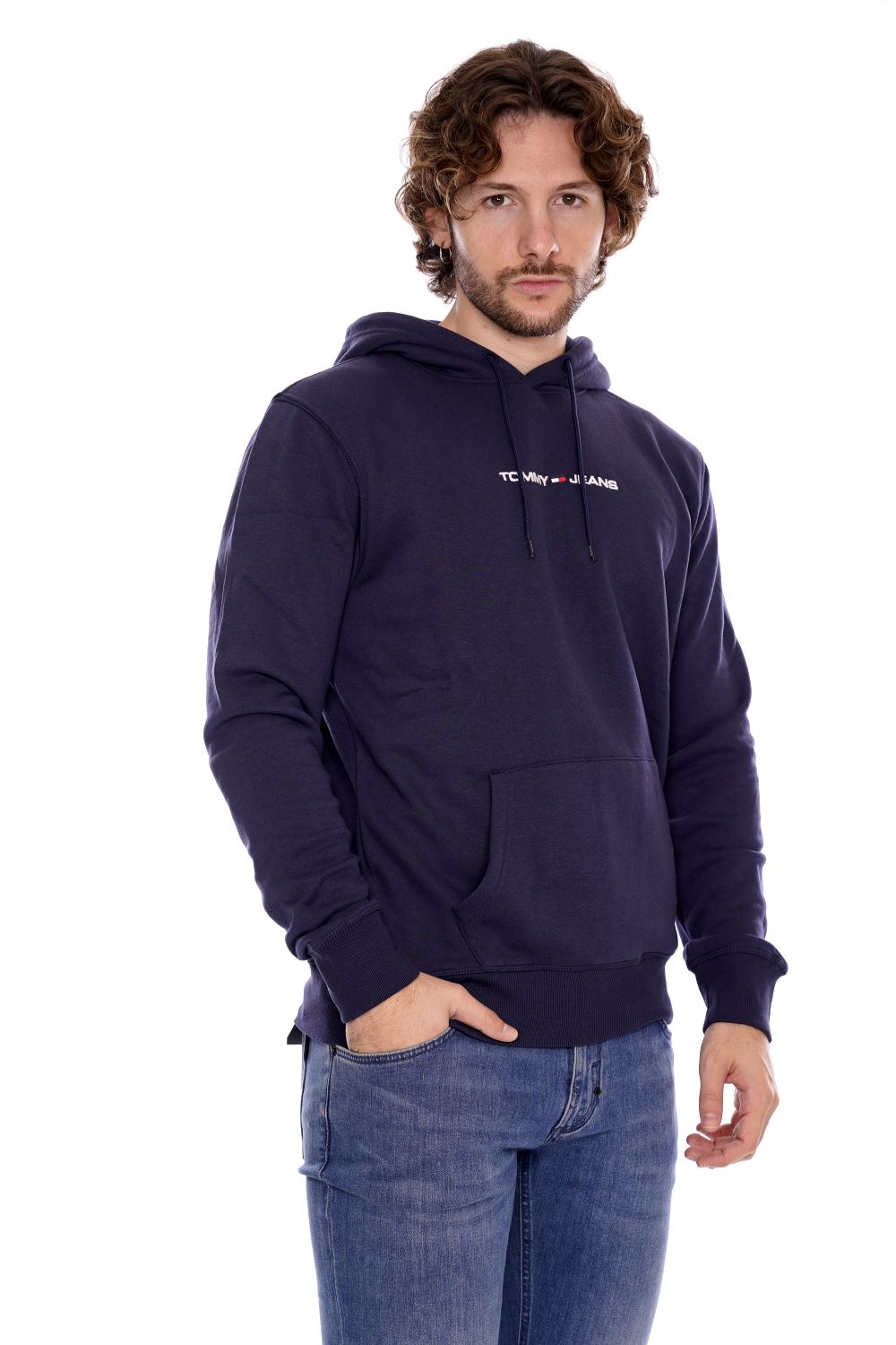 Tommy Hilfiger Felpa Blu Da Uomo