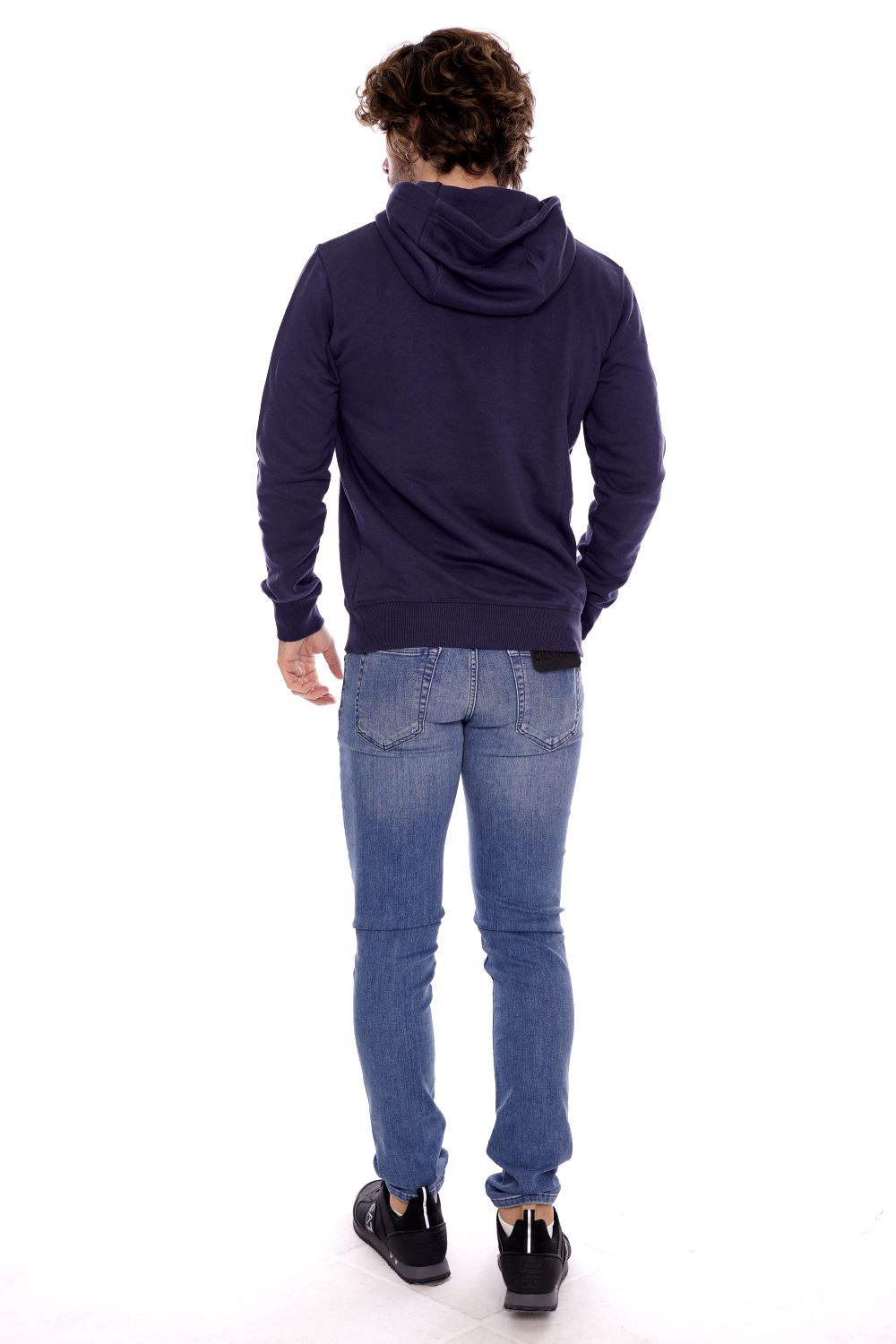 Tommy Hilfiger Felpa Blu Da Uomo