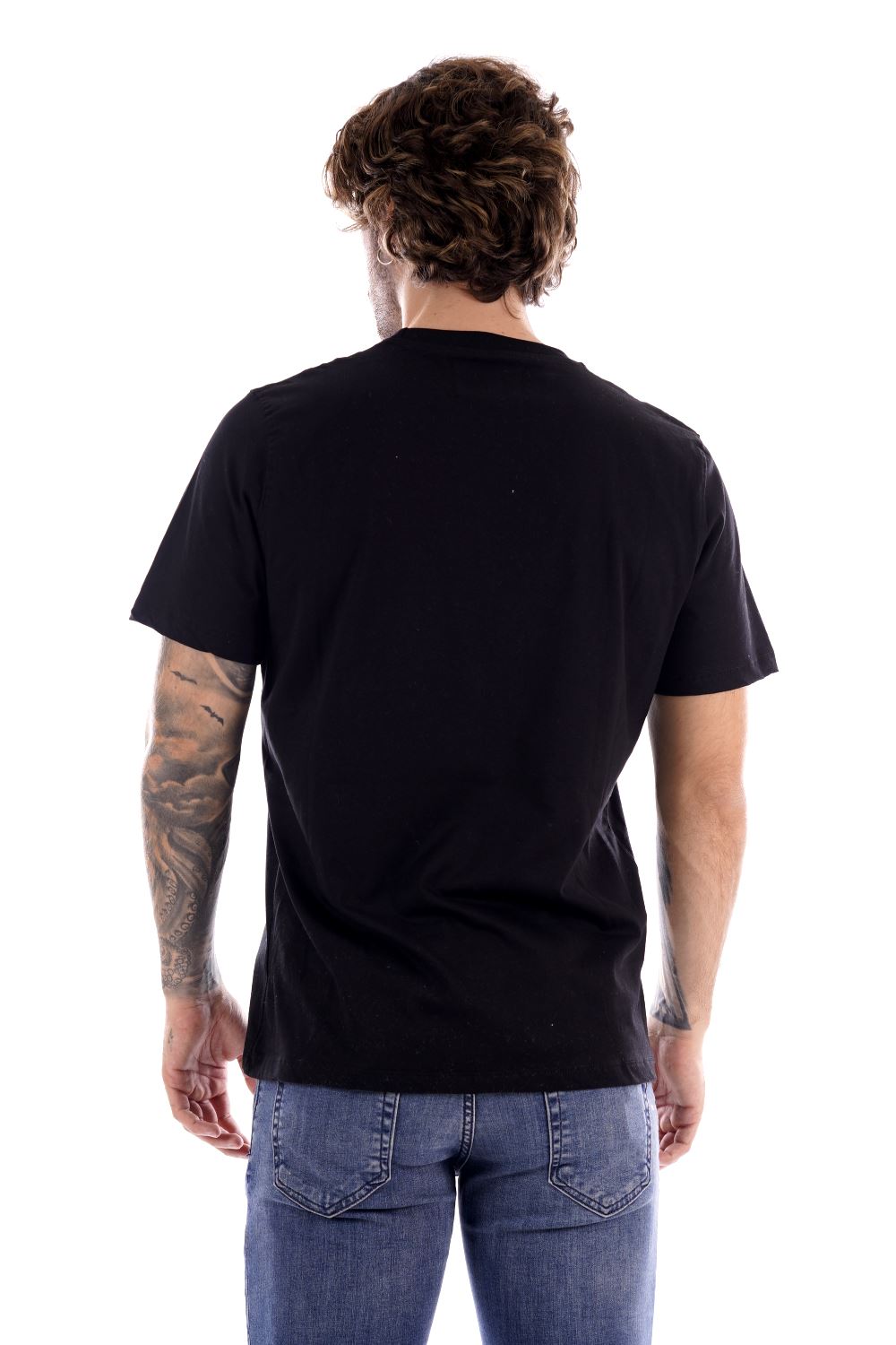 Under Club T-shirt Nera Da Uomo