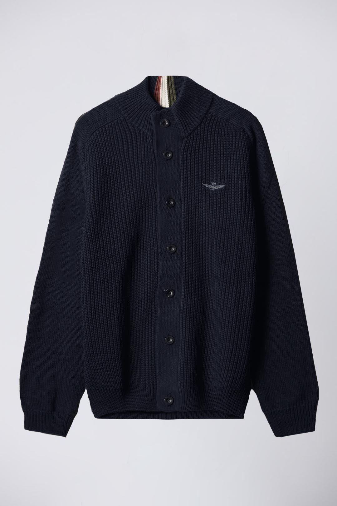 Cardigan AERONAUTICA MILITARE da Uomo - blu MA145408380 BLU