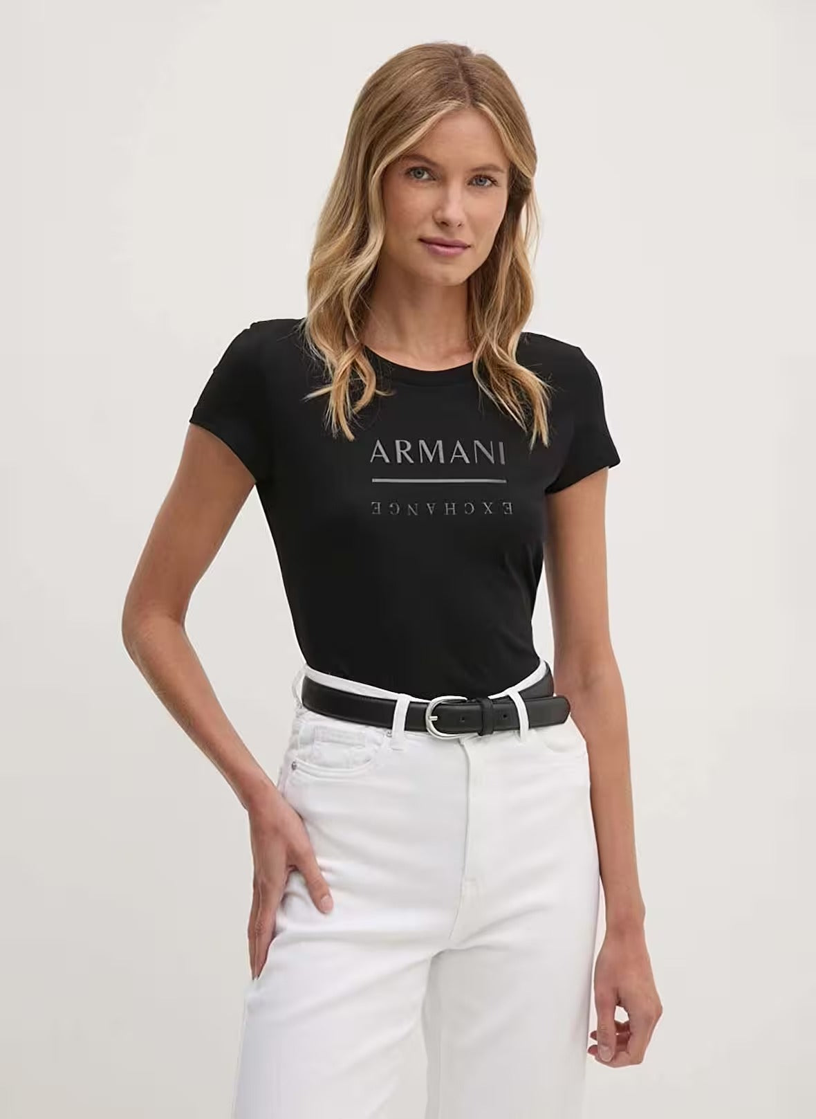 T-shirt ARMANI EXCHANGE da Donna - nero 6DYT11YJ16Z1200 NERO