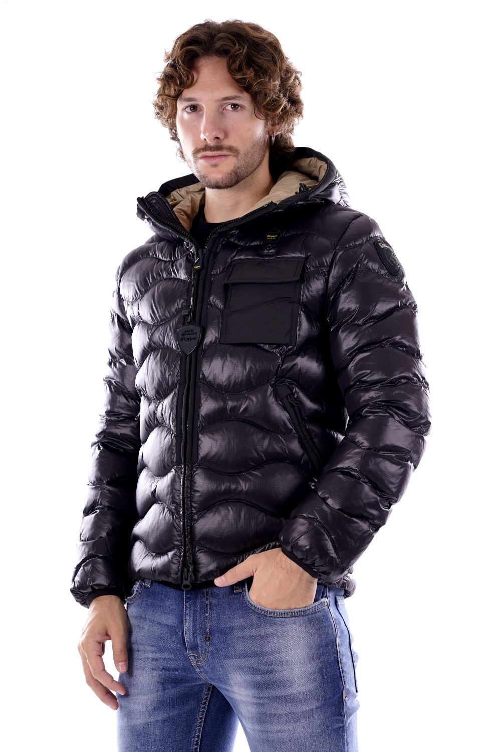 Blauer Piumino Nero Da Uomo BLUC2056999 NERO