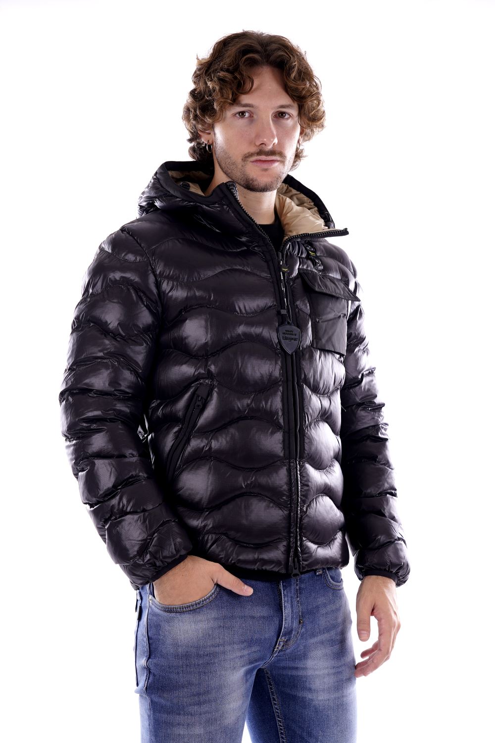 Blauer Piumino Nero Da Uomo BLUC2056999 NERO