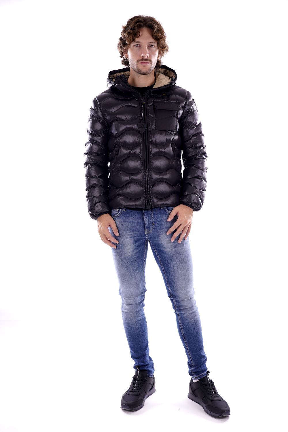 Blauer Piumino Nero Da Uomo BLUC2056999 NERO