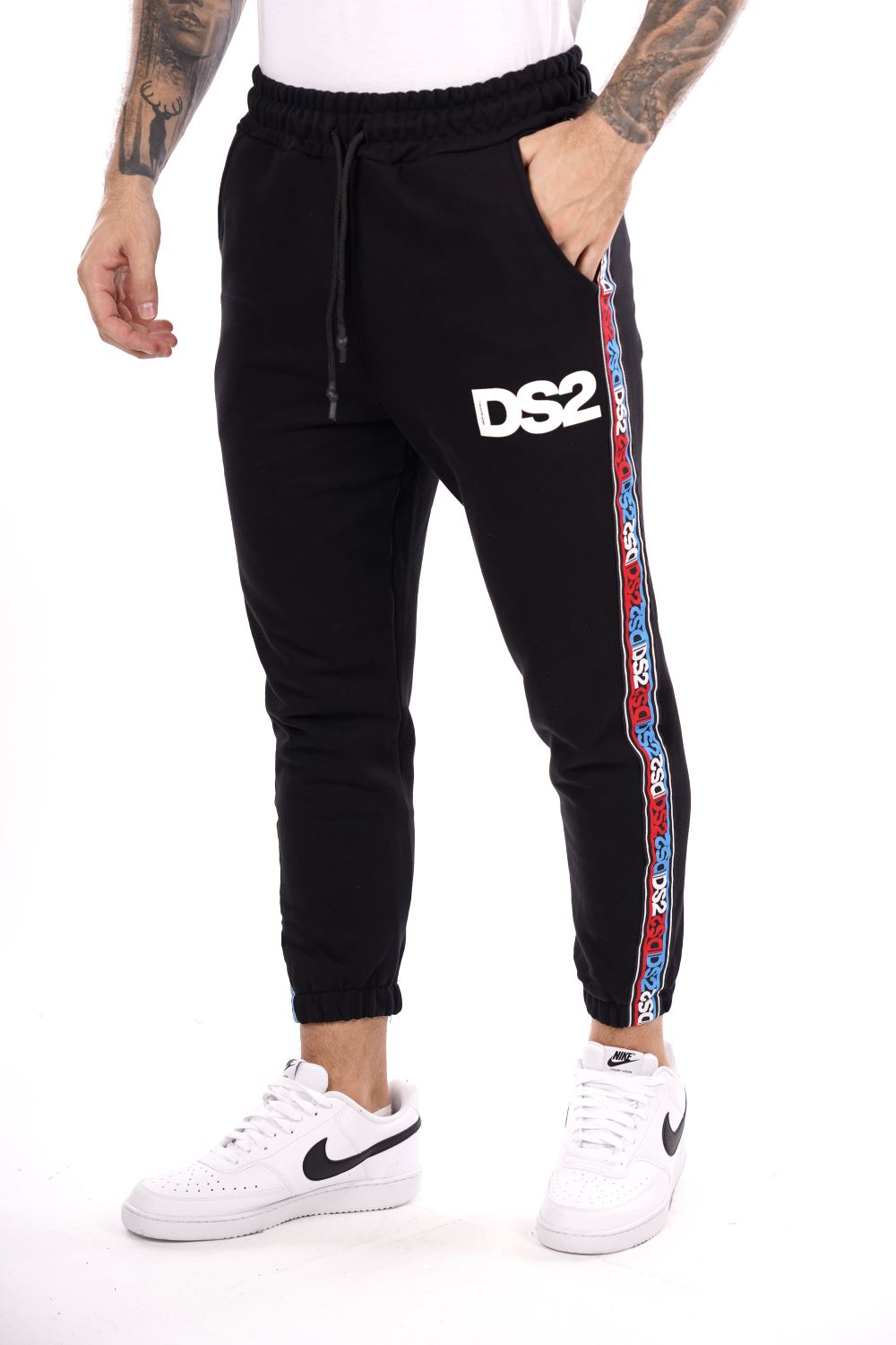 Pantalone Tuta DS2 da Uomo - nero FW2421202 NERO