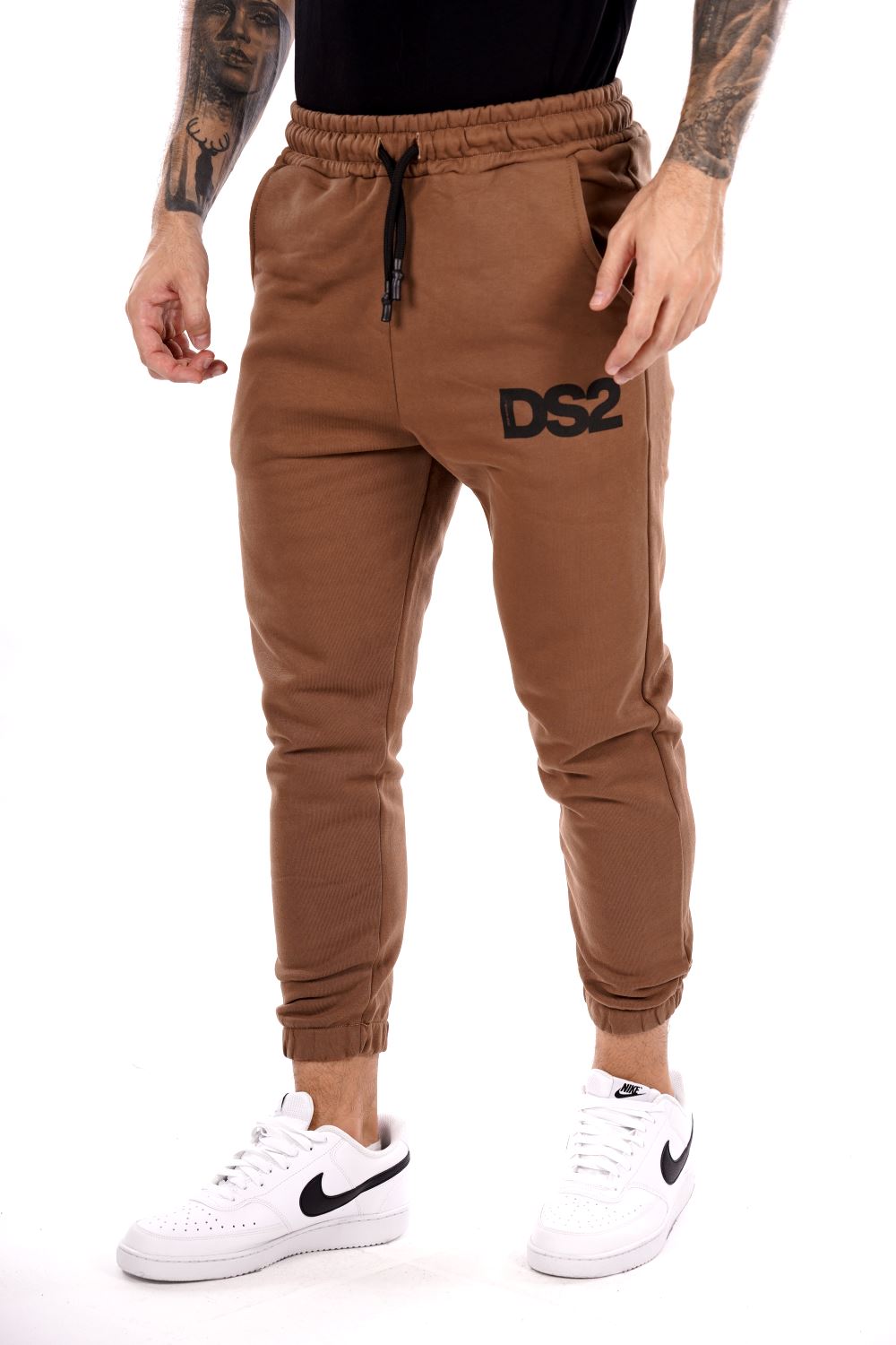 Pantalone Tuta DS2 da Uomo - marrone FW24218MARRONE