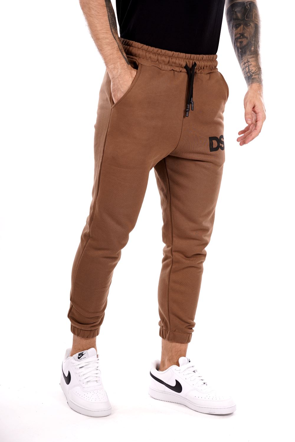 Pantalone Tuta DS2 da Uomo - marrone FW24218MARRONE