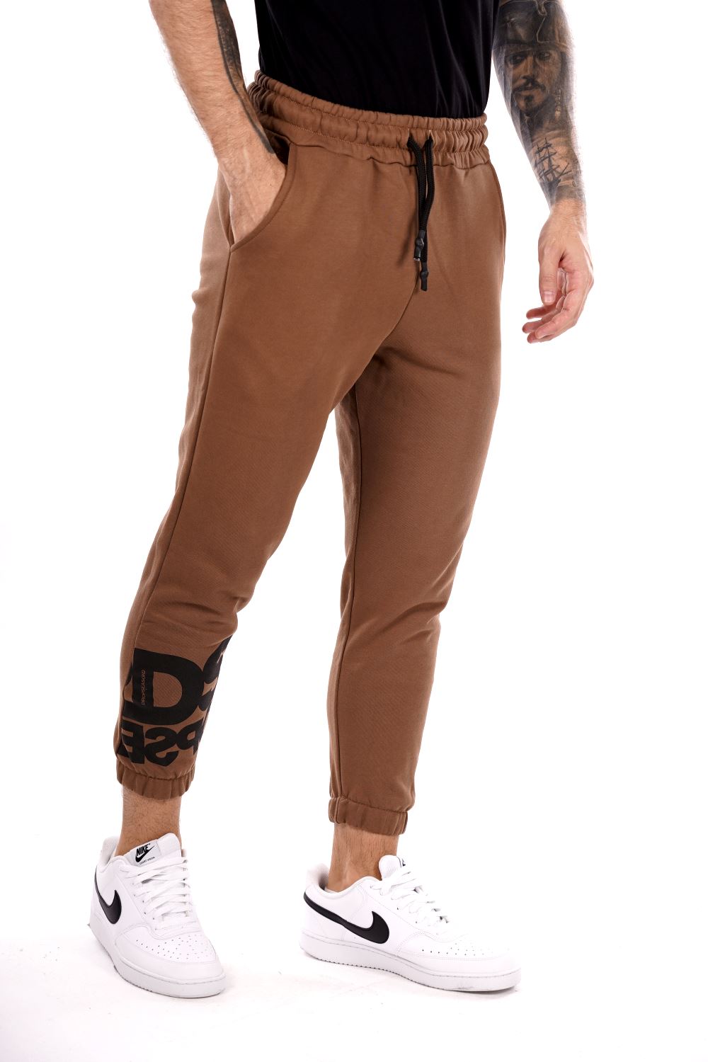 Pantalone Tuta DS2 da Uomo - marrone FW24224MARRONE